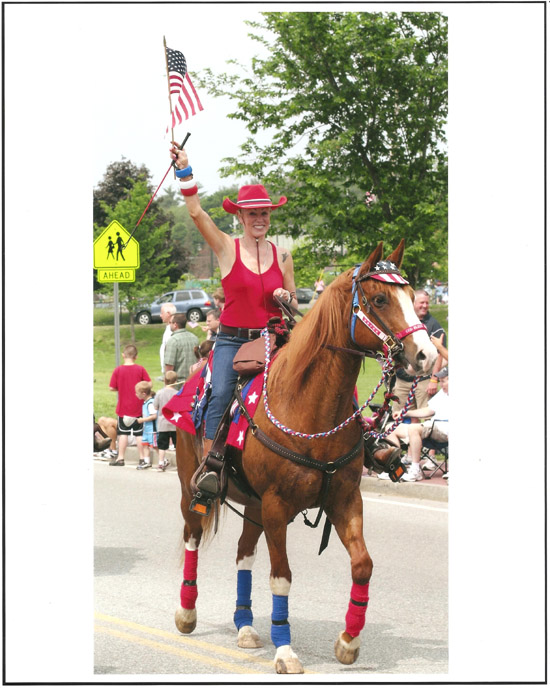 Laine Raia 4th of July Parade Wakefield, MA 2011